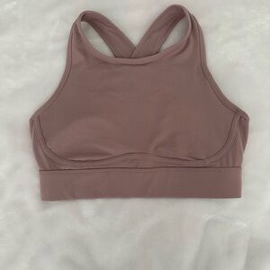 Fabletics Pink Racerback Sports Bra